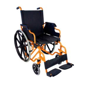 SILLA RUEDAS 43 CM NARANJA