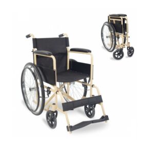 SILLA RUEDAS 45 CM CREMA