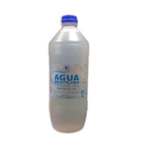 agua destilada 1l